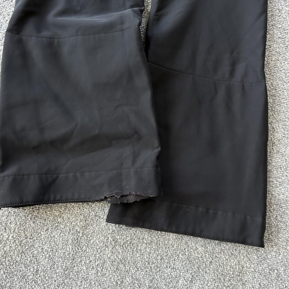 Obermeyer Pants Womens 12 Long Black Softshell Fleece Lined Stretch Ski Snow